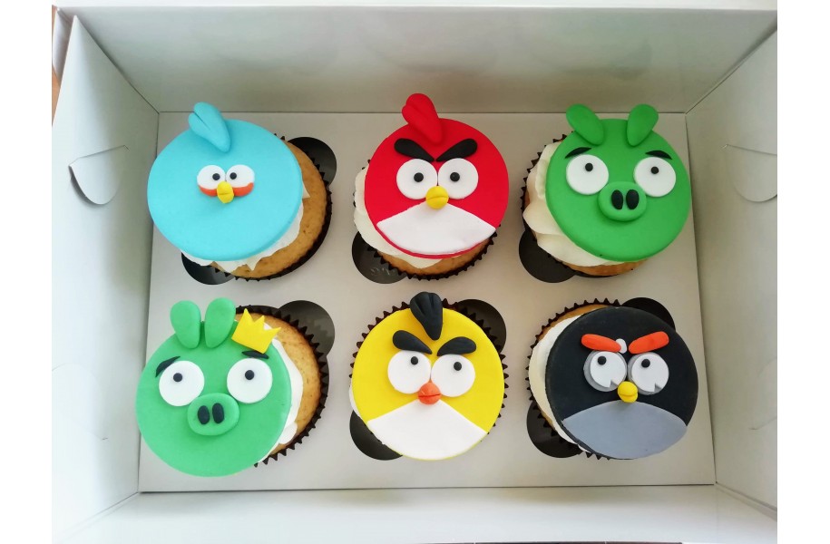 №1006 Капкейки " Angry Birds"